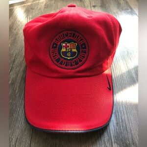 FC Barcelona Nike Adjustable Hat USA Tour 2003